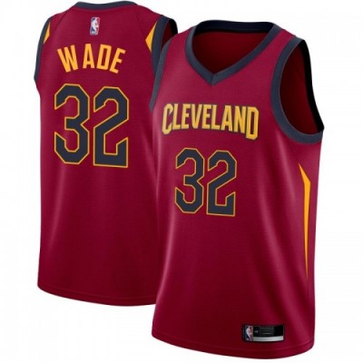 Nike Cleveland Cavaliers #32 Dean Wade Red Youth NBA Swingman Icon Edition Jersey